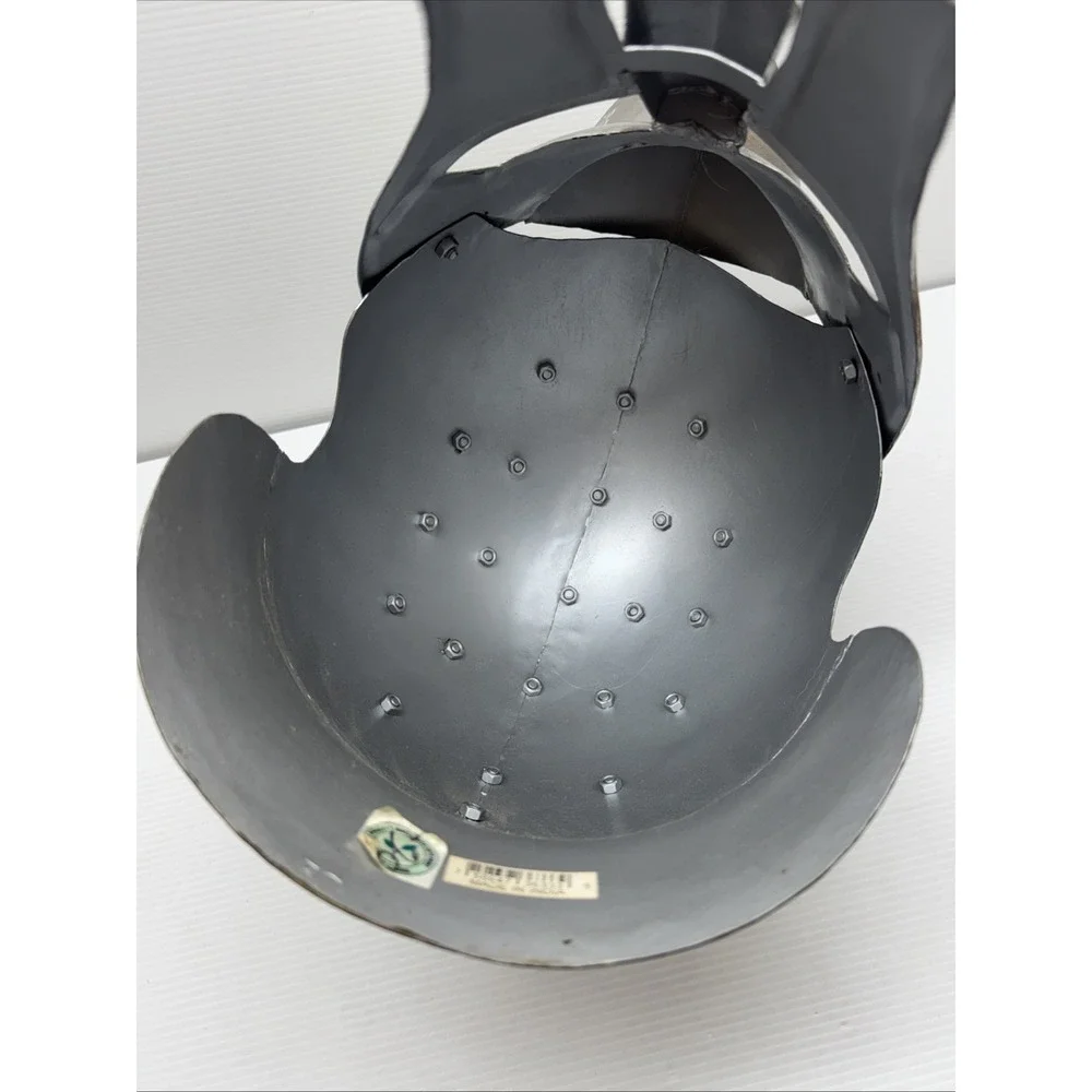 Hand Made- MF Doom Gladiator Mad-villain Steel Face Armor Medieval Full Helmet